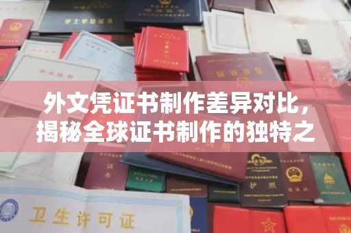 信州外文凭证书制作差异对比，揭秘全球证书制作的独特之处