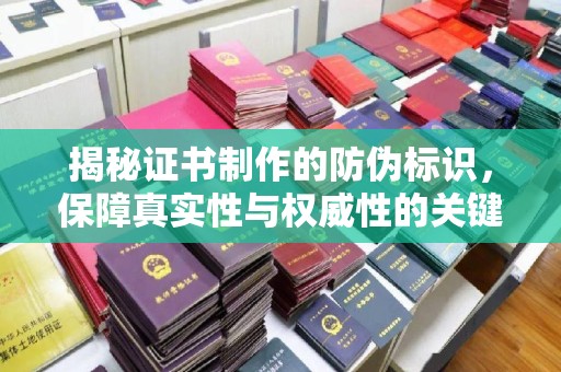 信州揭秘证书制作的防伪标识，保障真实性与权威性的关键