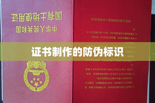 信州证书制作的防伪标识