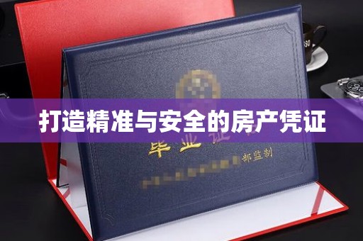 信州打造精准与安全的房产凭证